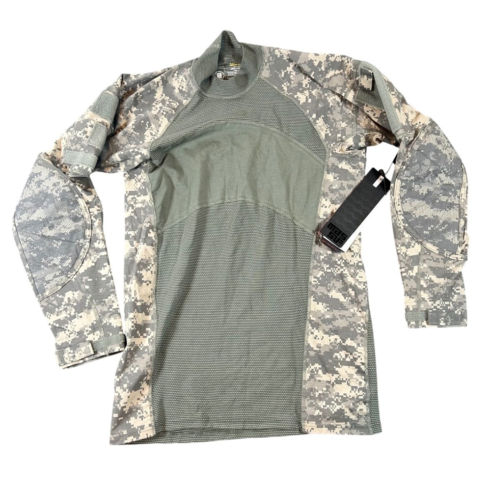 Massif Army Combat Shirt ACS Mens Medium Digital Camo Flame Resistant New NWT